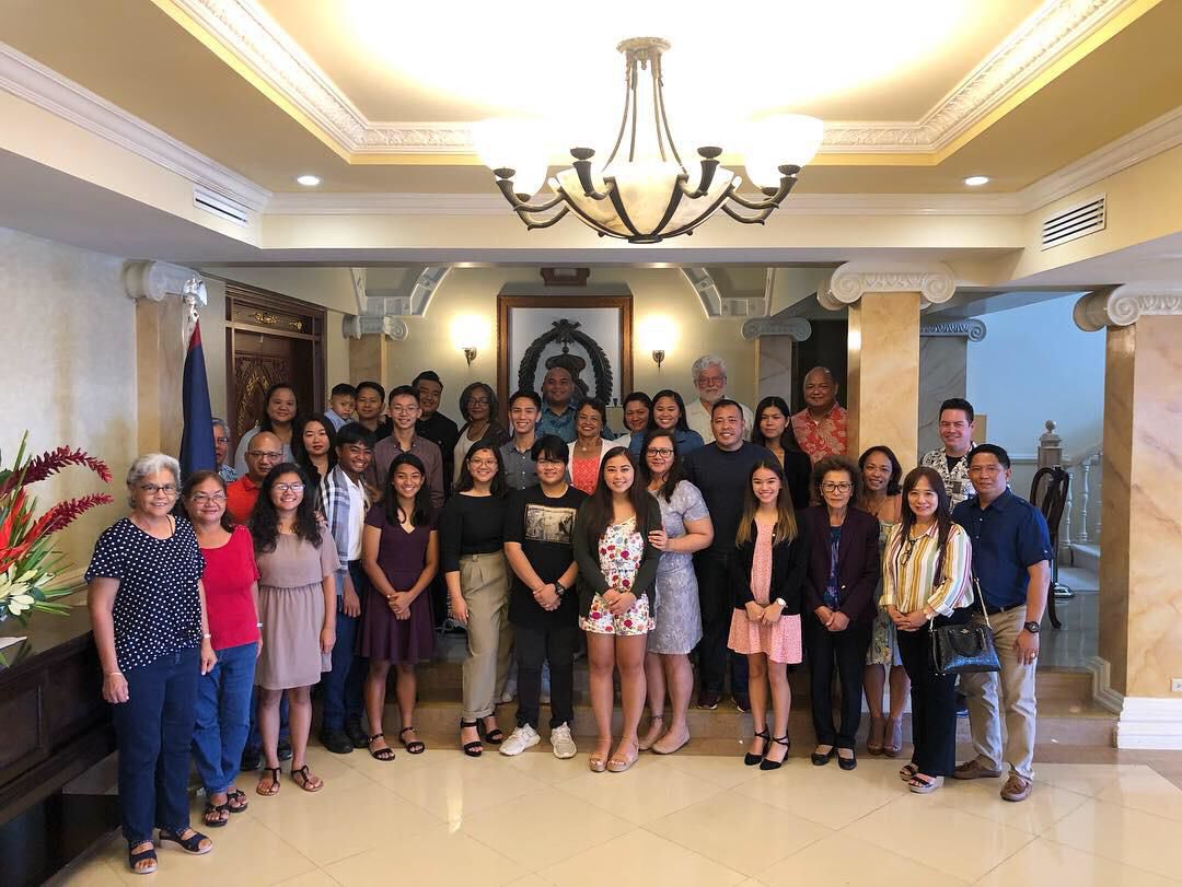 Valedictorians, salutatorians gather at Government House